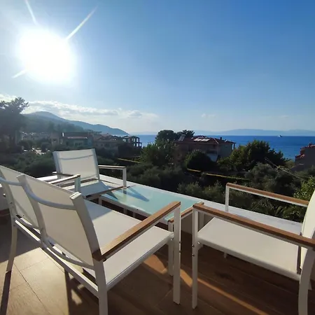 Luxury Villa Anna Marittima Limenas  Dış mekan fotoğraf
