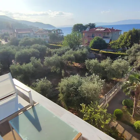 Luxury Villa Anna Marittima Limenas  Dış mekan fotoğraf